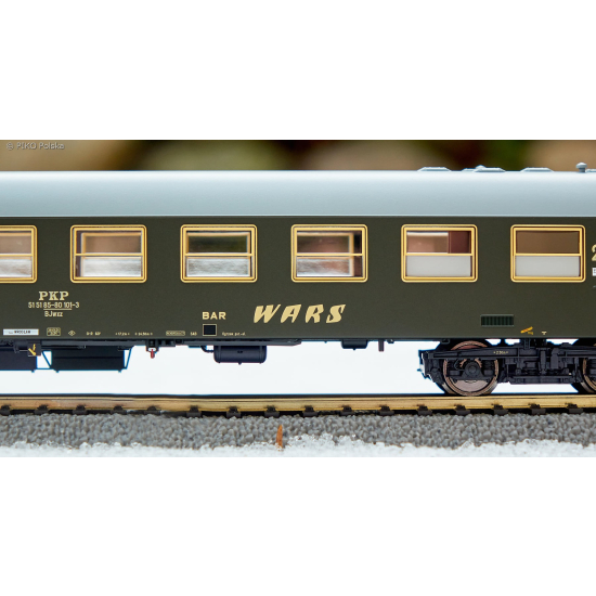 Wagon barowo-osobowy 2 klasy typ 111A Wars Piko 97611-2 H0